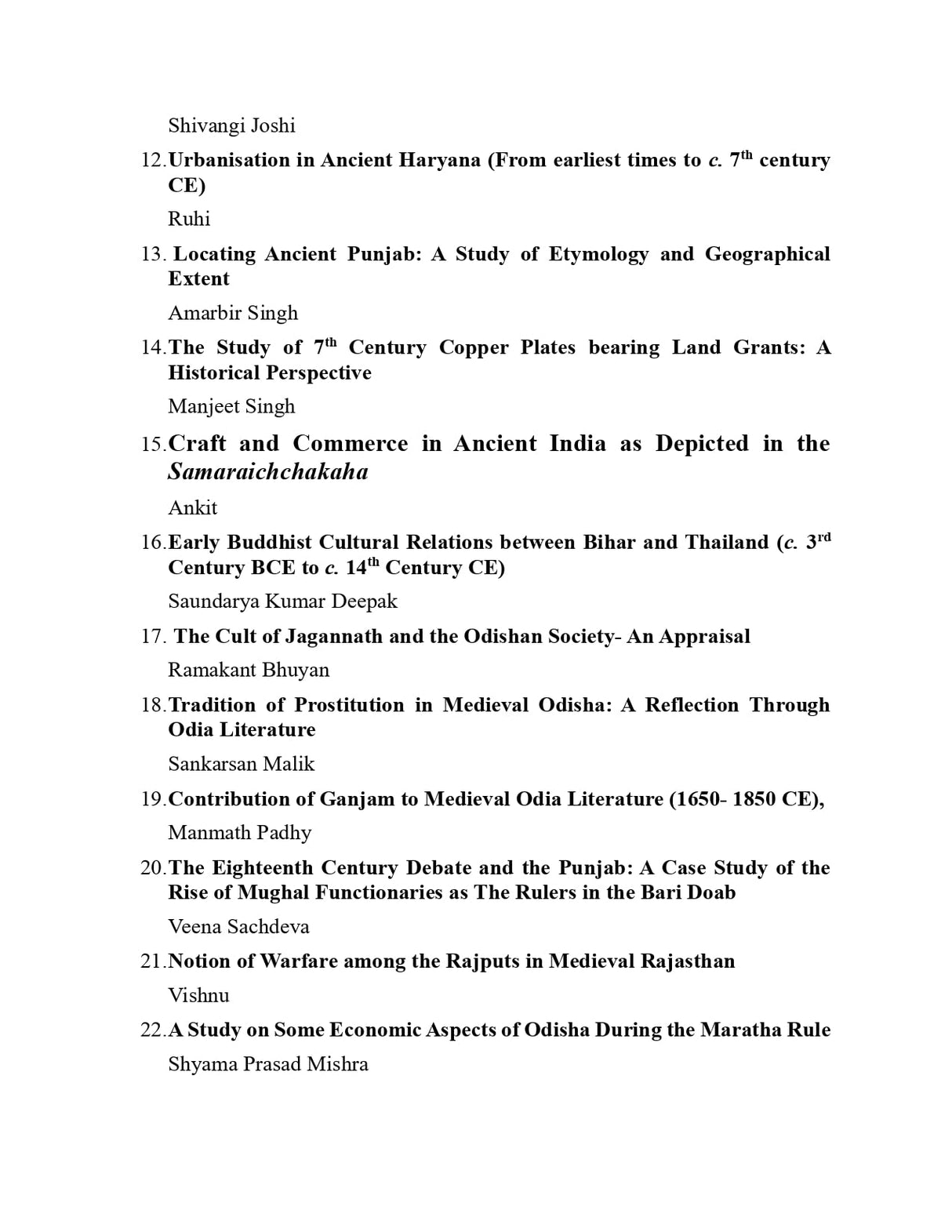 RELOCATING THE PAST: ASPECTS OF INDIAN HISTORY, CULTURE, AND ARCHAEOLOGY - Retail Maharaj