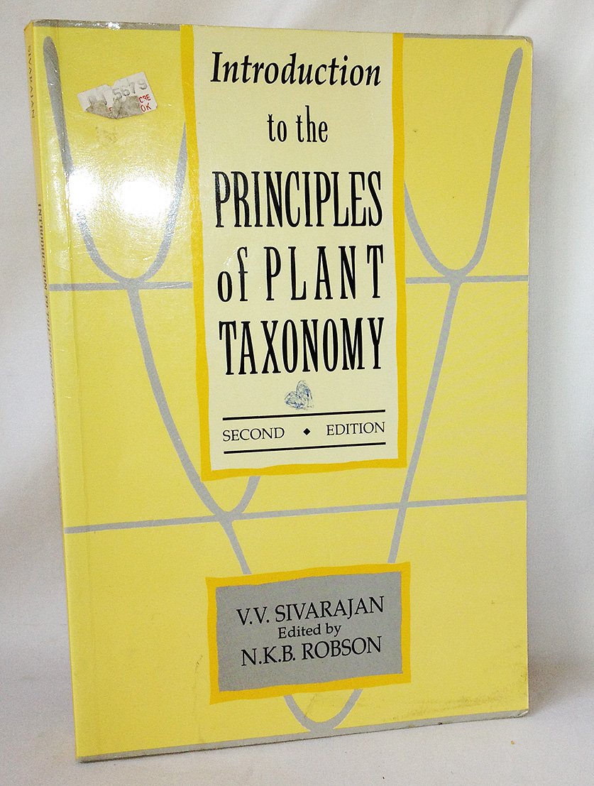 Introduction to the Principles of Plant Taxonomy