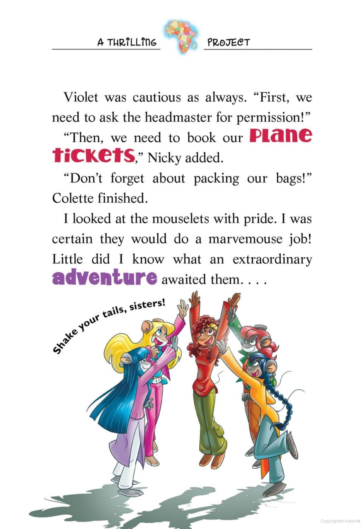 Thea Stilton #17 Thea Stilton And The Journey To The Lions Den: A Geronimo Stilton Adventure - Retail Maharaj