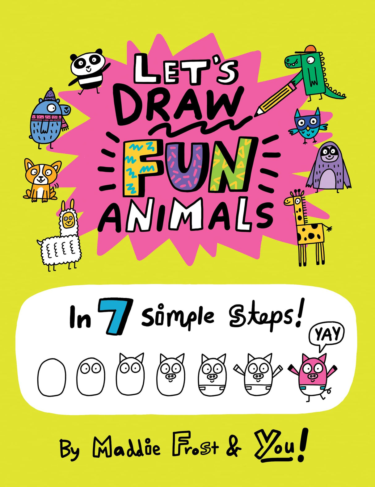 Let's Draw Fun Animals: In 7 Simple Steps - Retail Maharaj