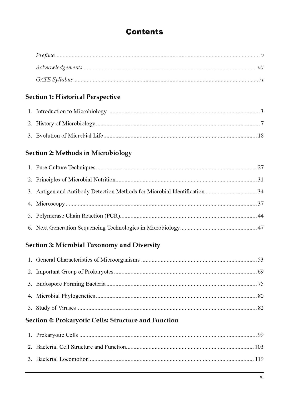 Fundamentals of GATE Microbiology