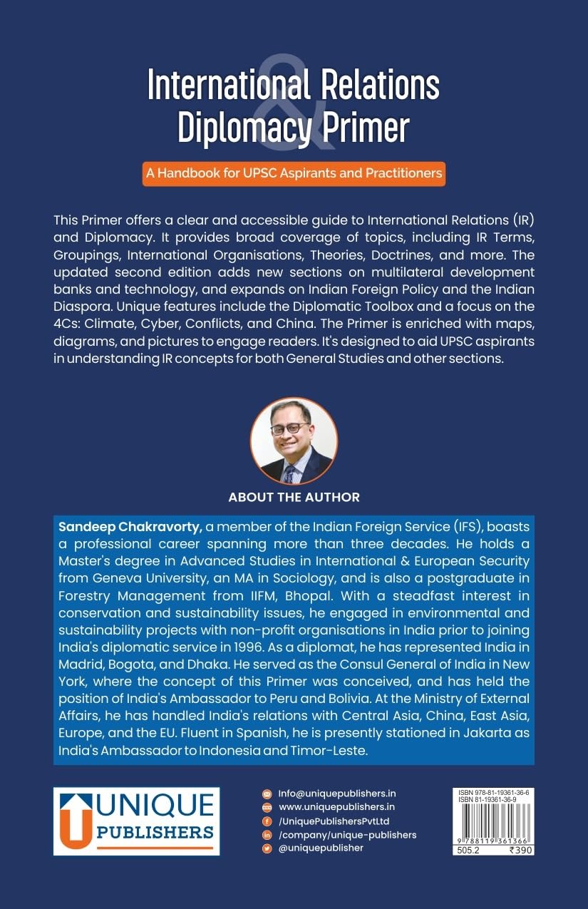 International Relations & Diplomacy Primer: A Handbook for UPSC Aspirants and Practitioners, 2nd Edition