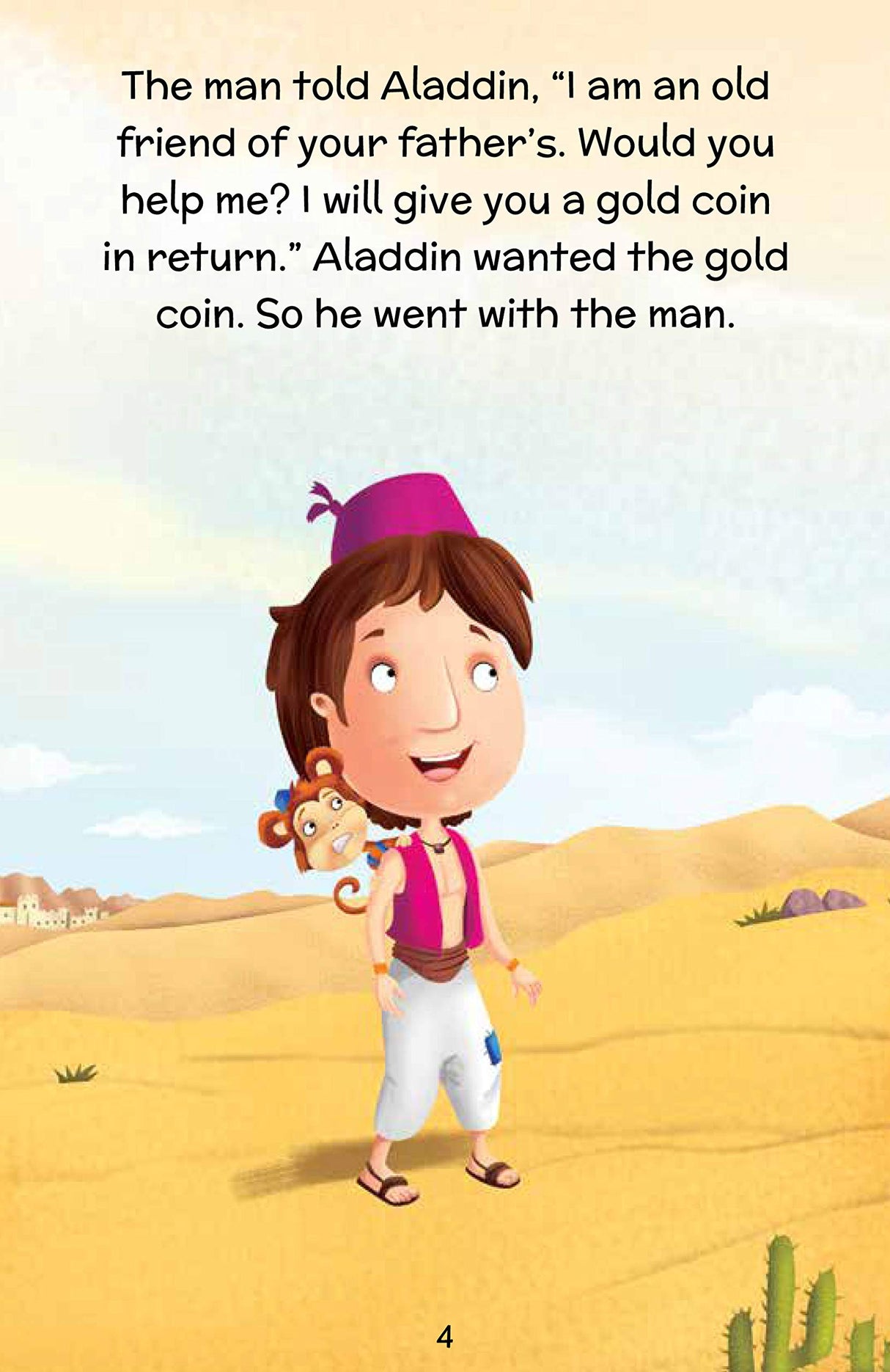 Aladdin Self Reading Story Book for 7-8 Years Old - Retail Maharaj