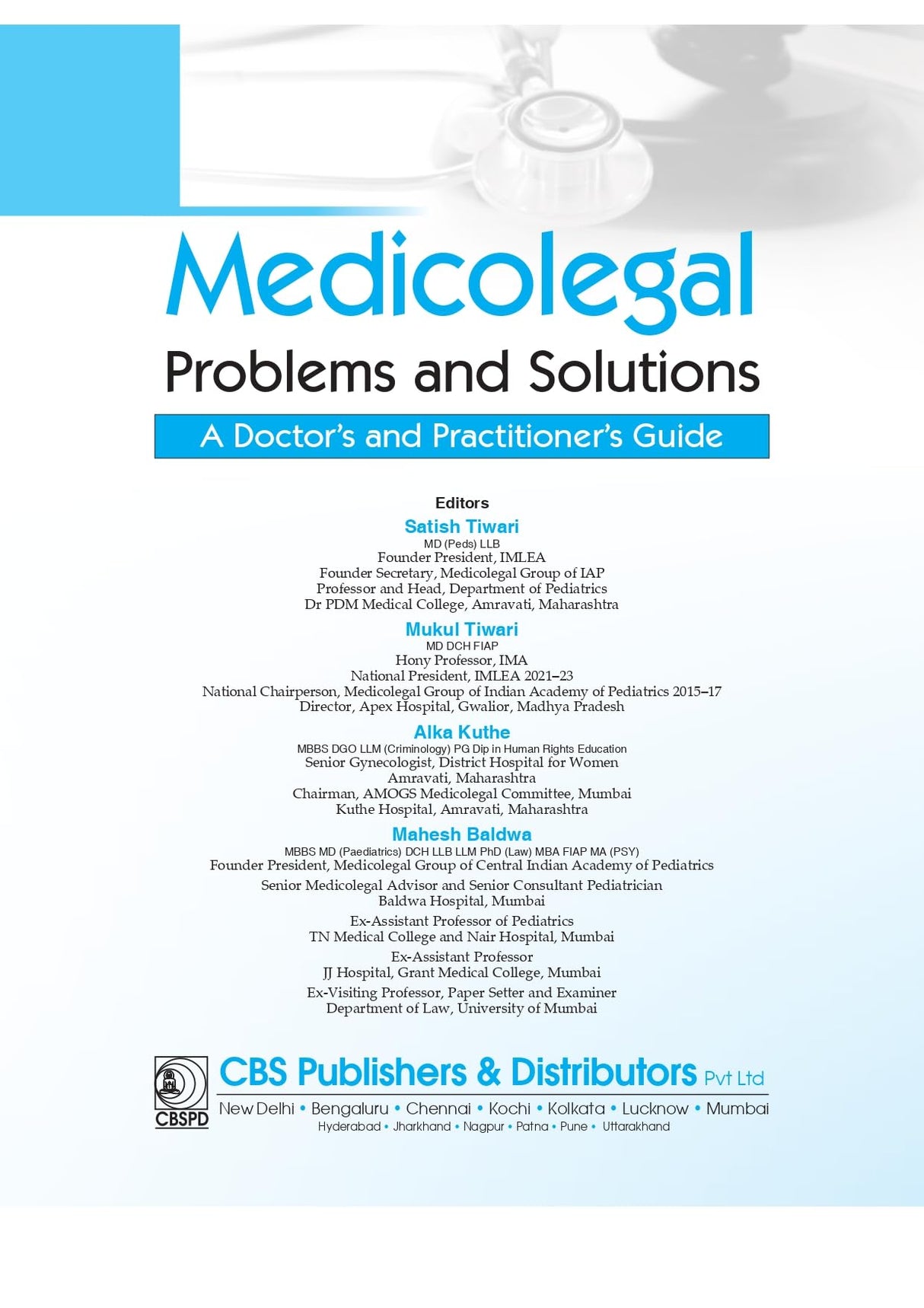 Medicolegal Problems And Solutions A Doctors And Practitioners Guide (Flexicover 2024)