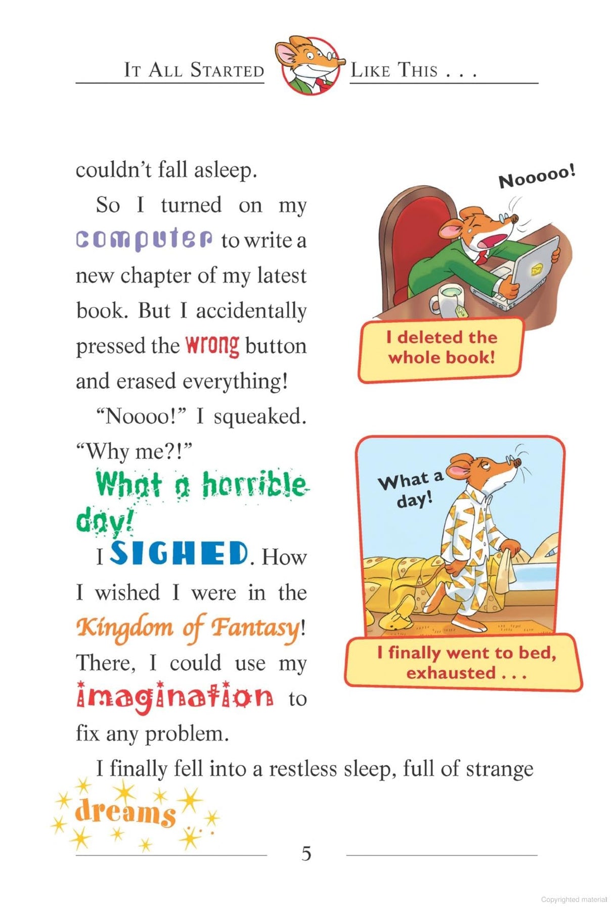 Geronimo Stilton The Kingdom Of Fantasy#09 The Wizards Wand - Retail Maharaj