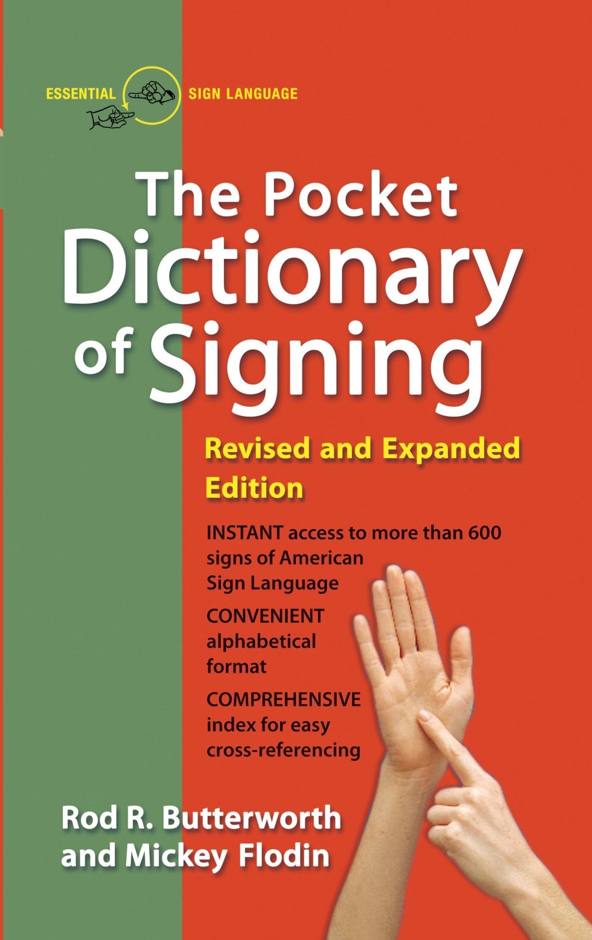 The Pocket Dictionary of Signing: Revised and Expanded Edition - Retail Maharaj