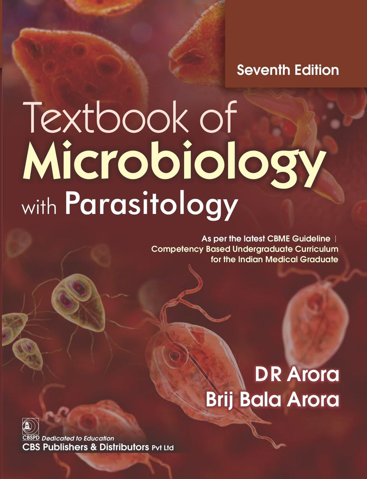 Textbook Of Microbiology With Parasitology 7Ed (Pb 2024)