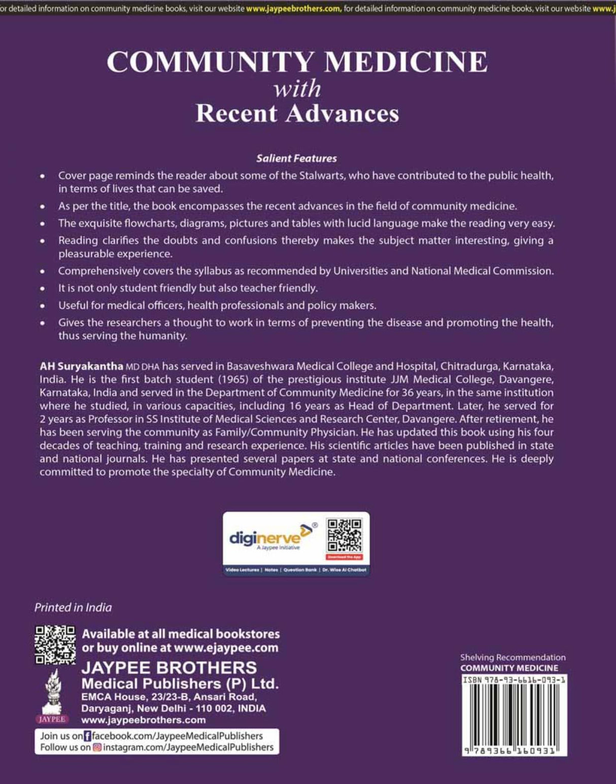 COMMUNITY MEDICINE WITH RECENT ADVANCES