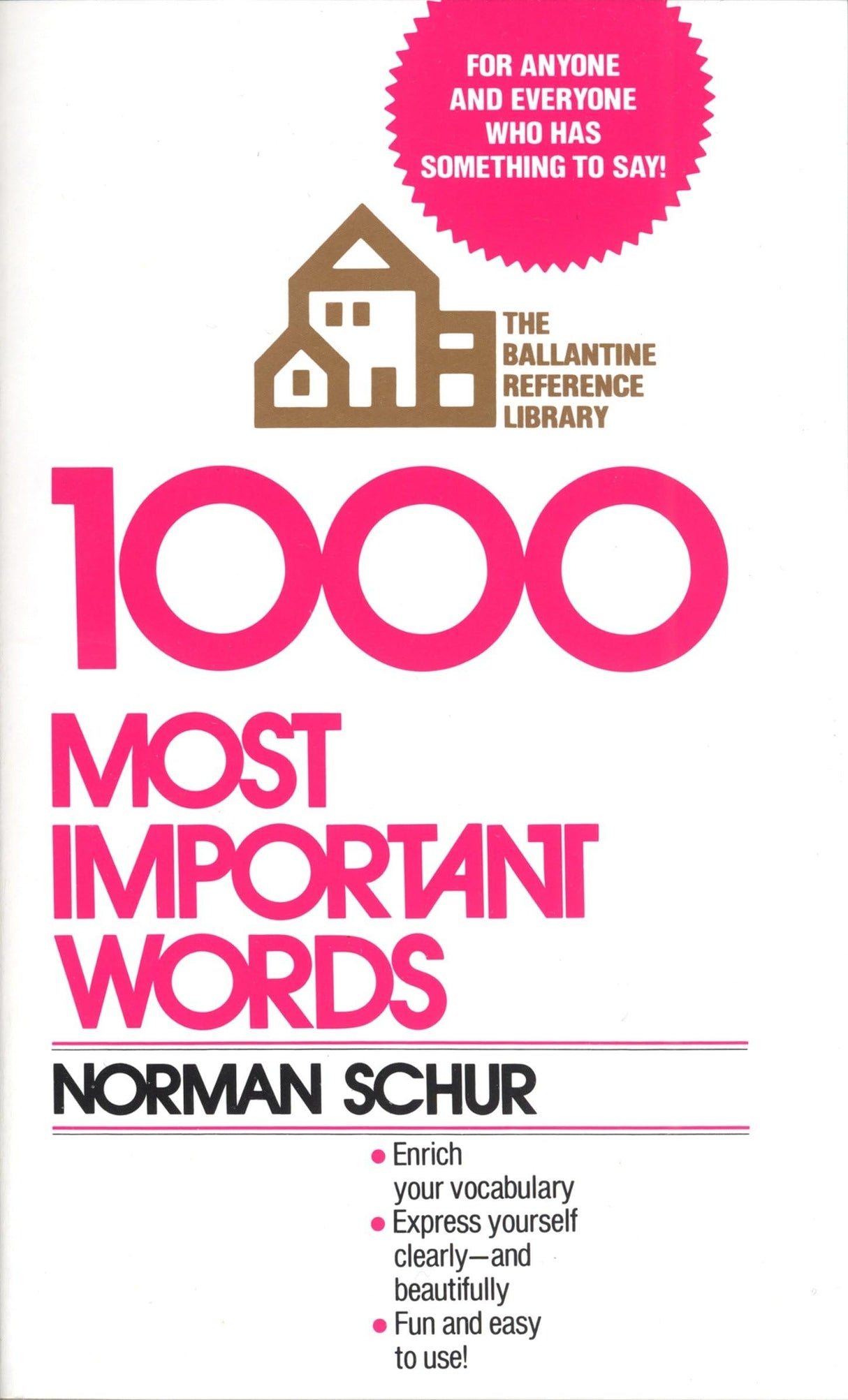 1000 Most Important Words: For Anyone and Everyone Who Has Something to Say - Retail Maharaj