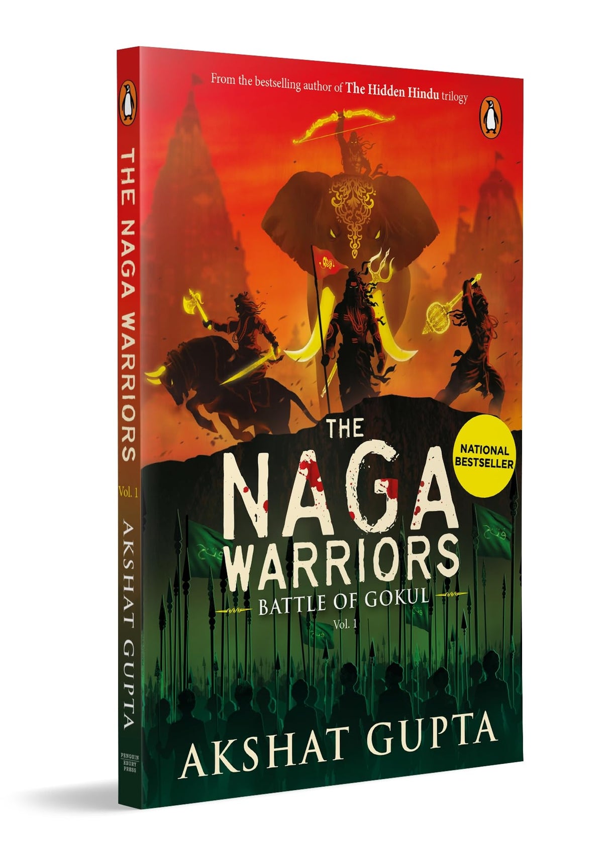 The Naga Warriors 1: Battle of Gokul Vol 1 | From the bestselling author of Hidden Hindu Trilogy, Akshat Gupta - Retail Maharaj