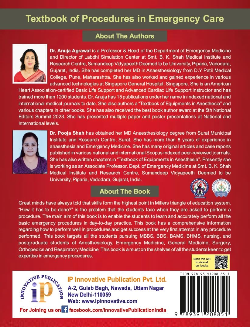 Textbook of Procedures in Emergency Care - Retail Maharaj