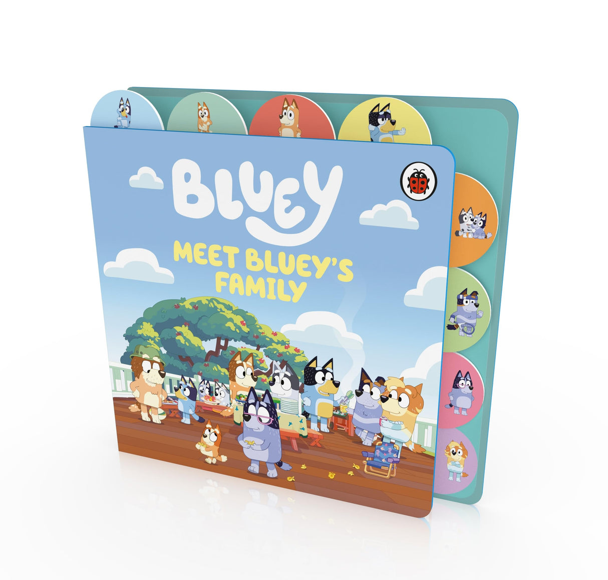 Bluey: Meet Bluey's Family: Tabbed Board Book - Retail Maharaj