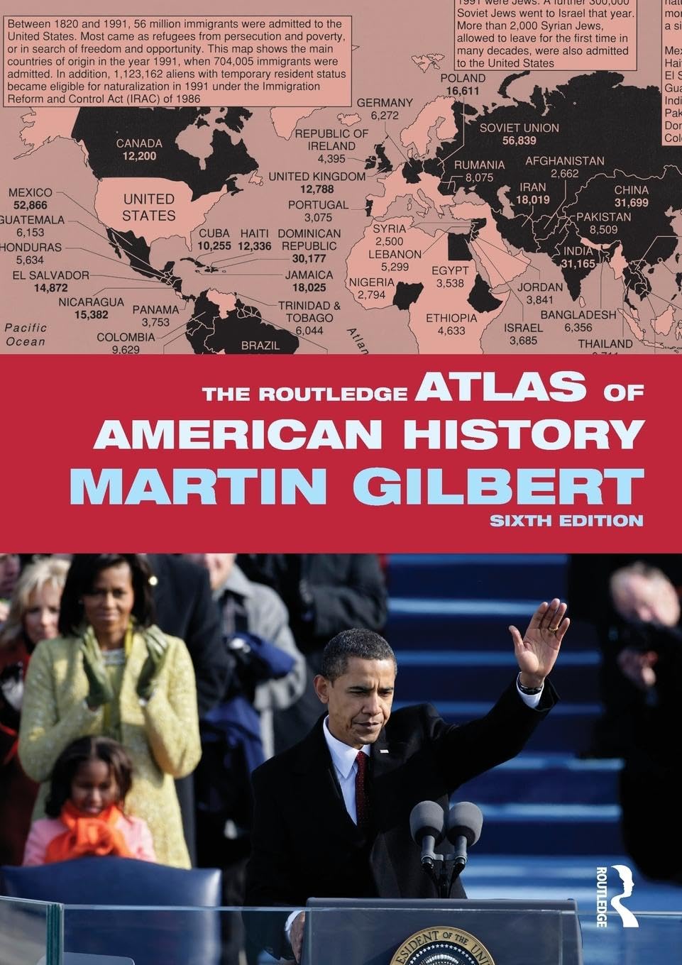 Routledge Atlas of American History: Contemporary Approaches - Retail Maharaj