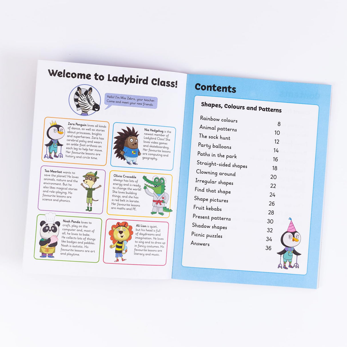 Shapes, Colours and Numbers: A Learn With Ladybird 4 in 1 Activity Book - Shapes, Colours, Patters; Count from 0-20; Counting Games & First Sums - Practice Skills for School (3-5 Years) - Retail Maharaj