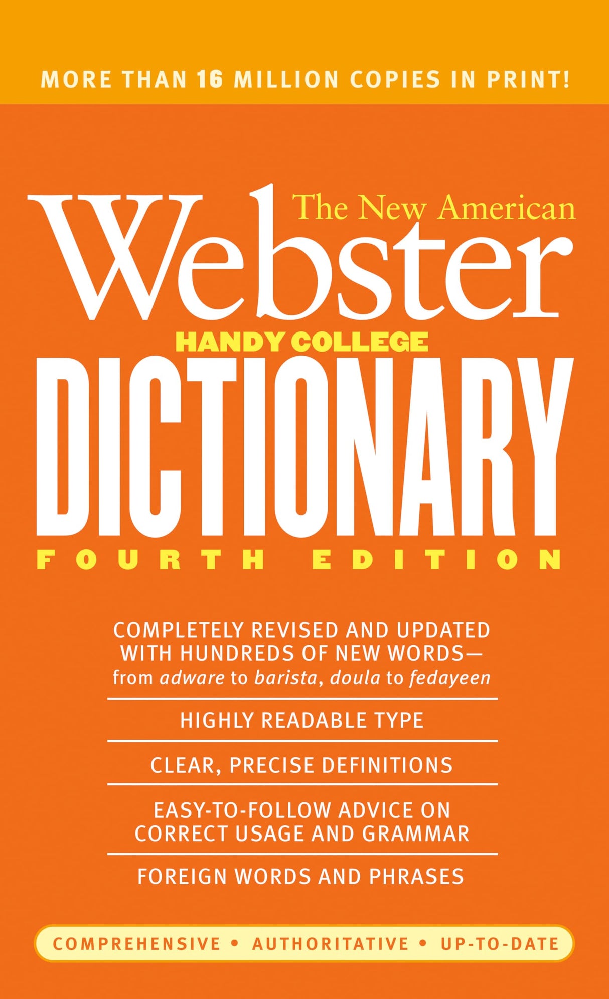 The New American Webster Handy College Dictionary: Fourth Edition - Retail Maharaj