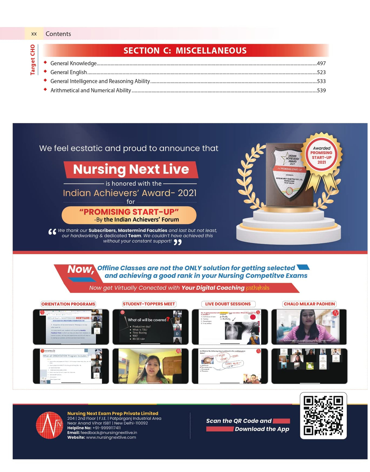 Target Cho One Nation One Book On Community Health Officers Middle Level Health Providers Exam 2Ed (Pb 2023)