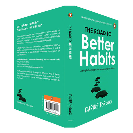 The Road To Better Habits: A Simple Framework for Transforming your Habits | A Simple Guide to Habit Change, Focus, and a More Peaceful Life by the Bestselling Author of Do It Today - Retail Maharaj