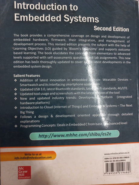 Introduction to Embedded Systems, Second Edition - Retail Maharaj
