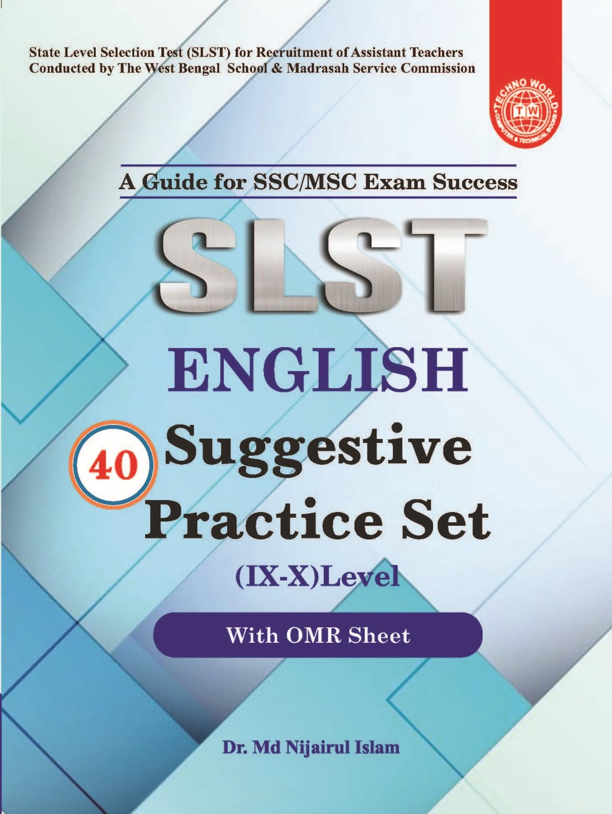 SLST English Practice Set with MCQ & OMR Sheet (IX-X) Level 2025 - Retail Maharaj