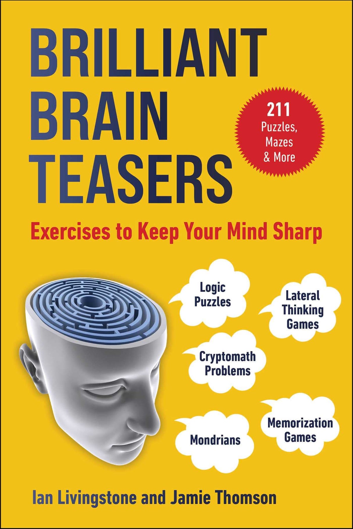 Brilliant Brain Teasers: Exercises to Keep Your Mind Sharp (Brain Teasers Series) - Retail Maharaj