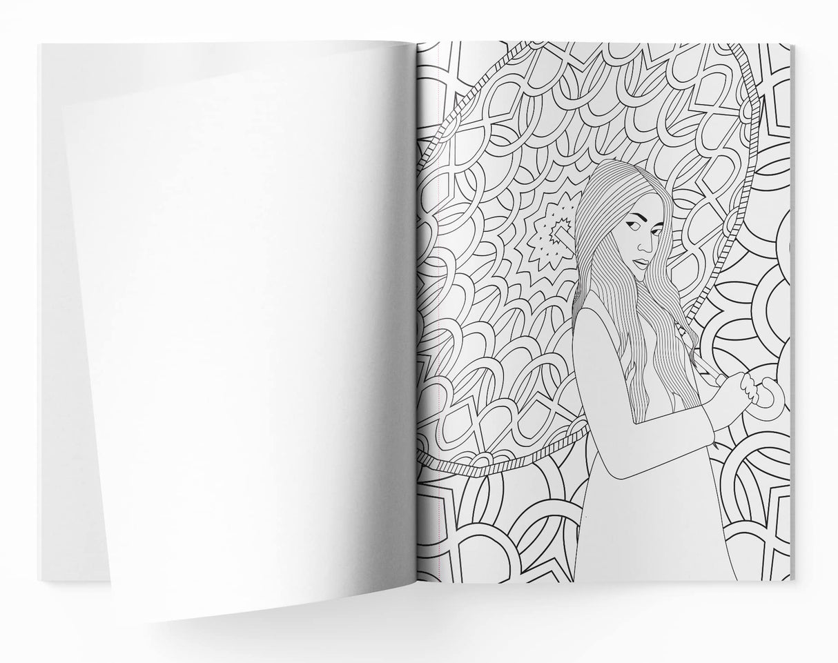 Fashion Mandala Coloring book for Adults - Retail Maharaj