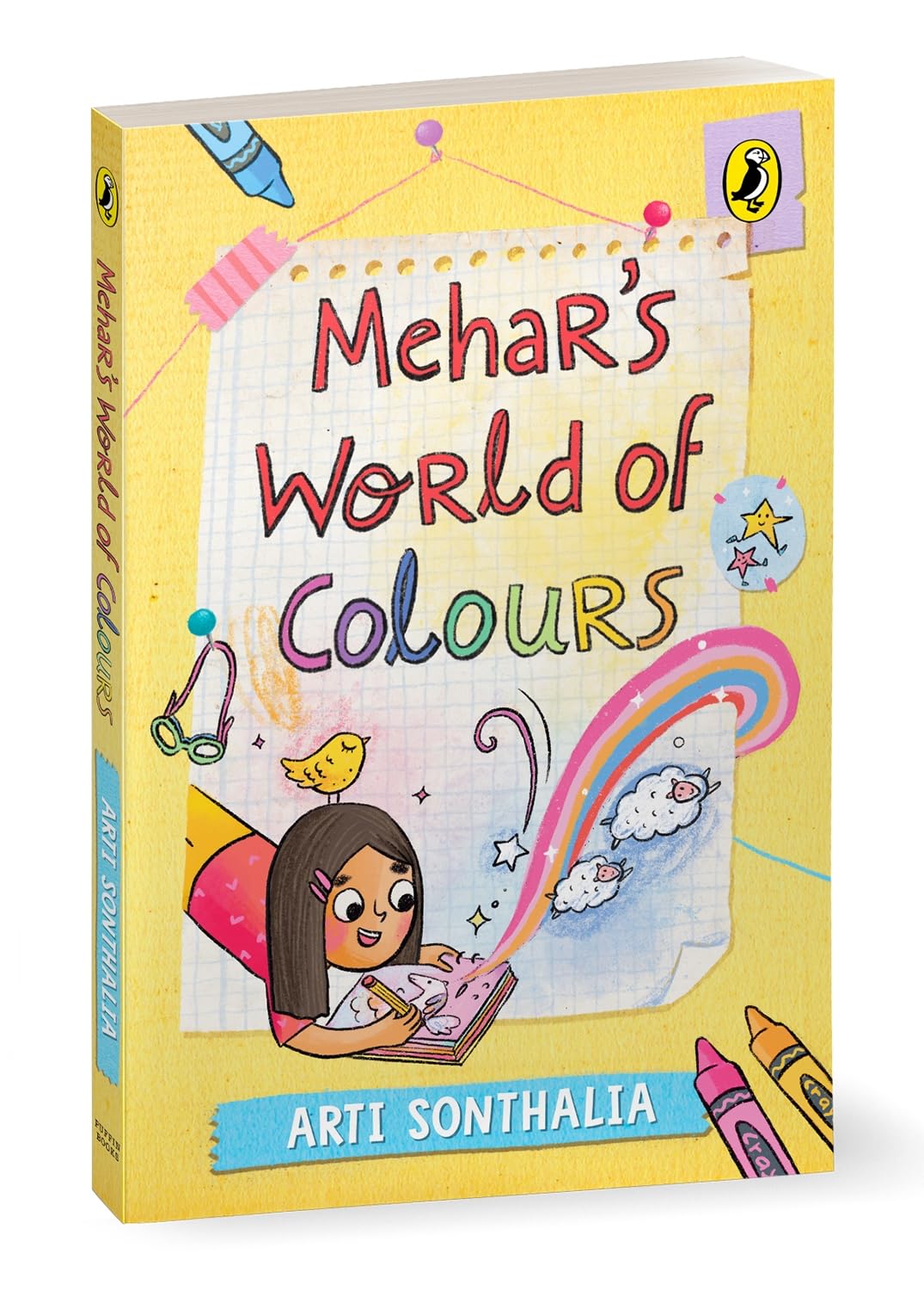 Mehar's World of Colours | A middle-grade story about self-discovery, parental pressures and friendship hurdles | Ages 8+ - Retail Maharaj