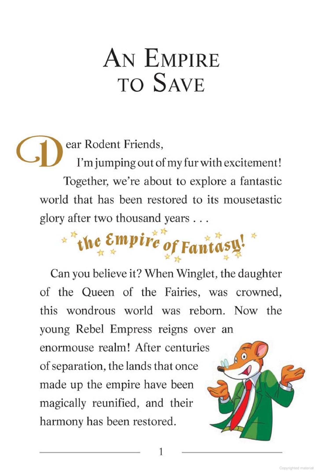 Geronimo Stilton Kingdom of Fantasy #14: The Keepers of the Empire - Retail Maharaj
