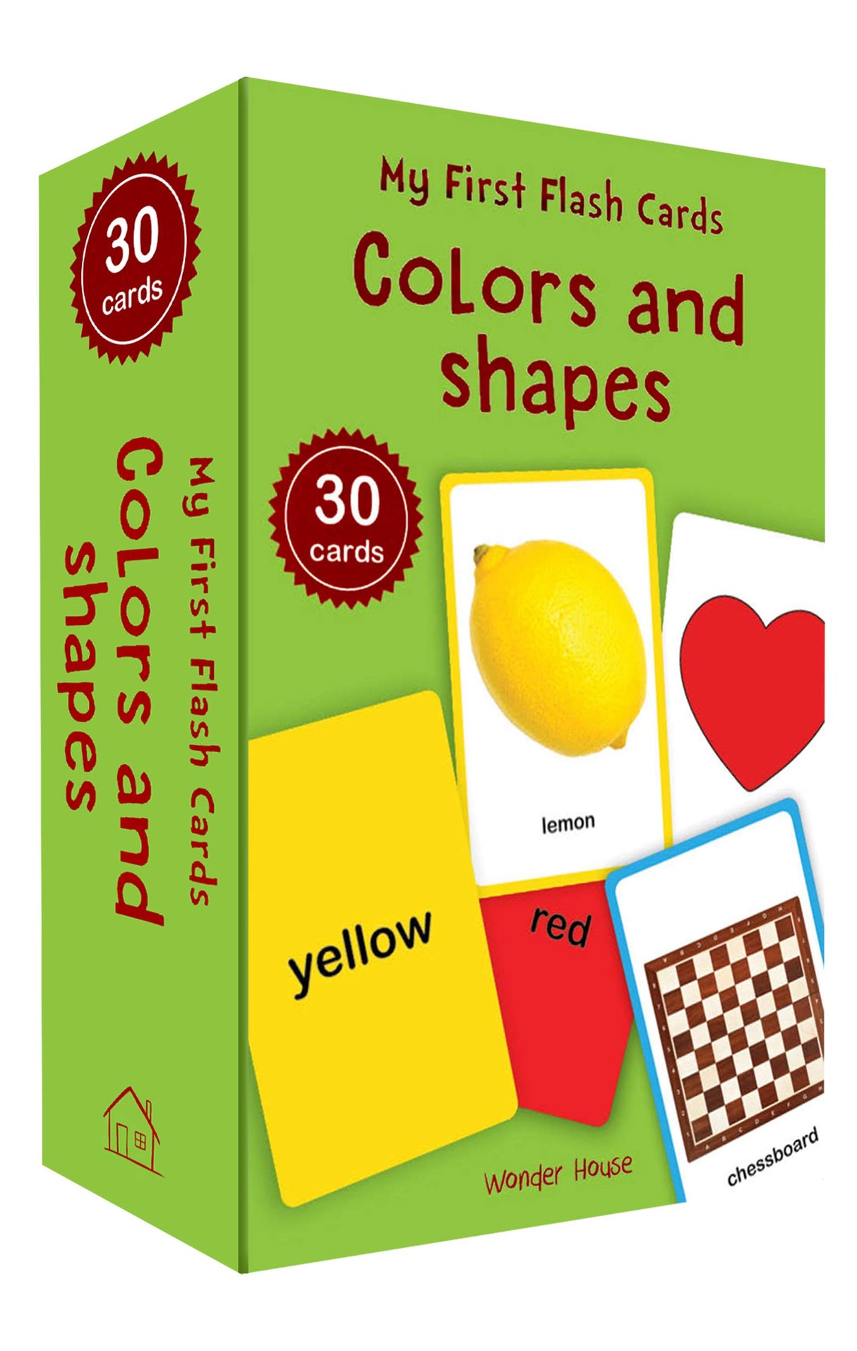 My First Flash Cards Colors And Shapes : 30 Early Learning Flash Cards For Kids - Retail Maharaj