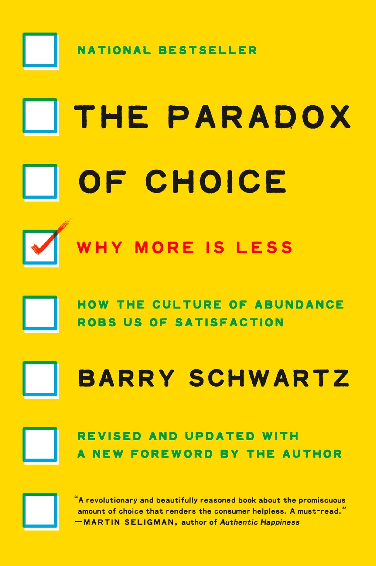 The Paradox of Choice : Why More Is Less, Revised Edition - Retail Maharaj