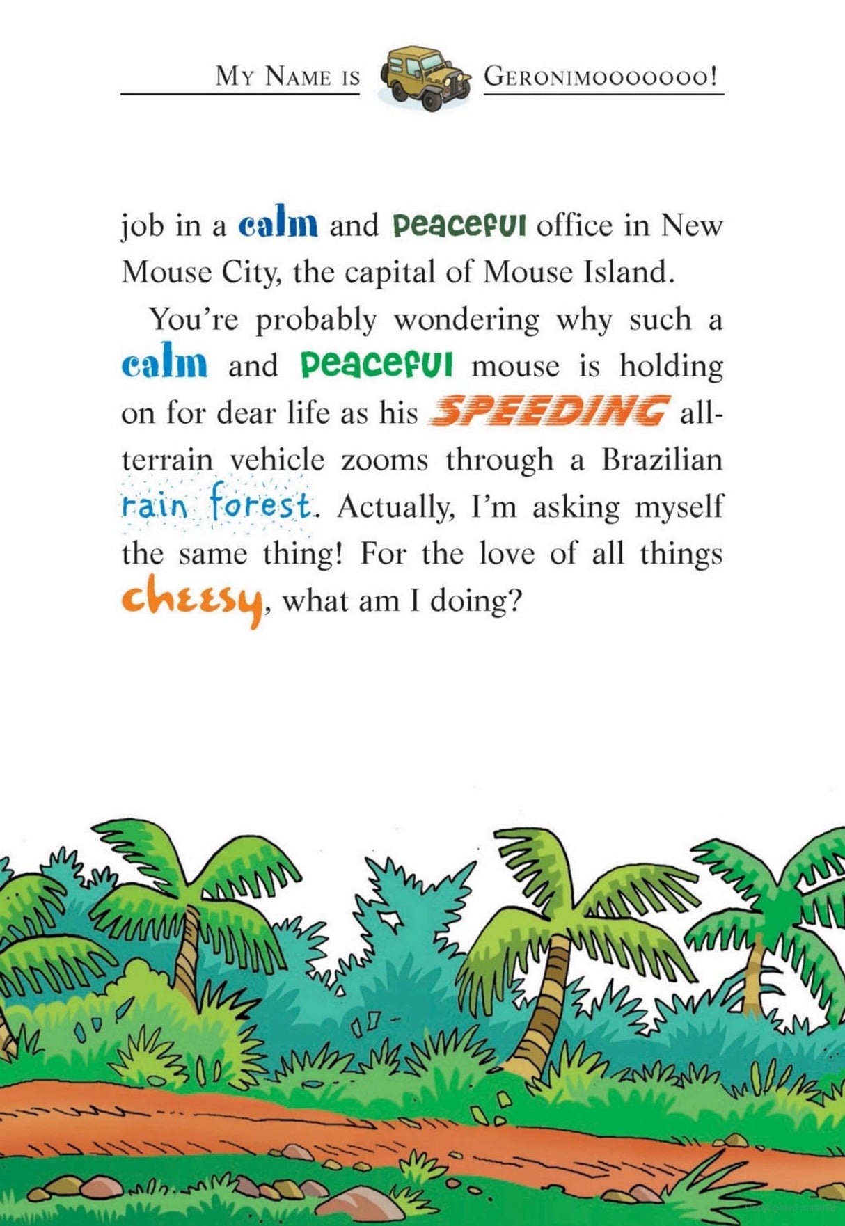 Geronimo Stilton #53: Rumble in the Jungle - Retail Maharaj