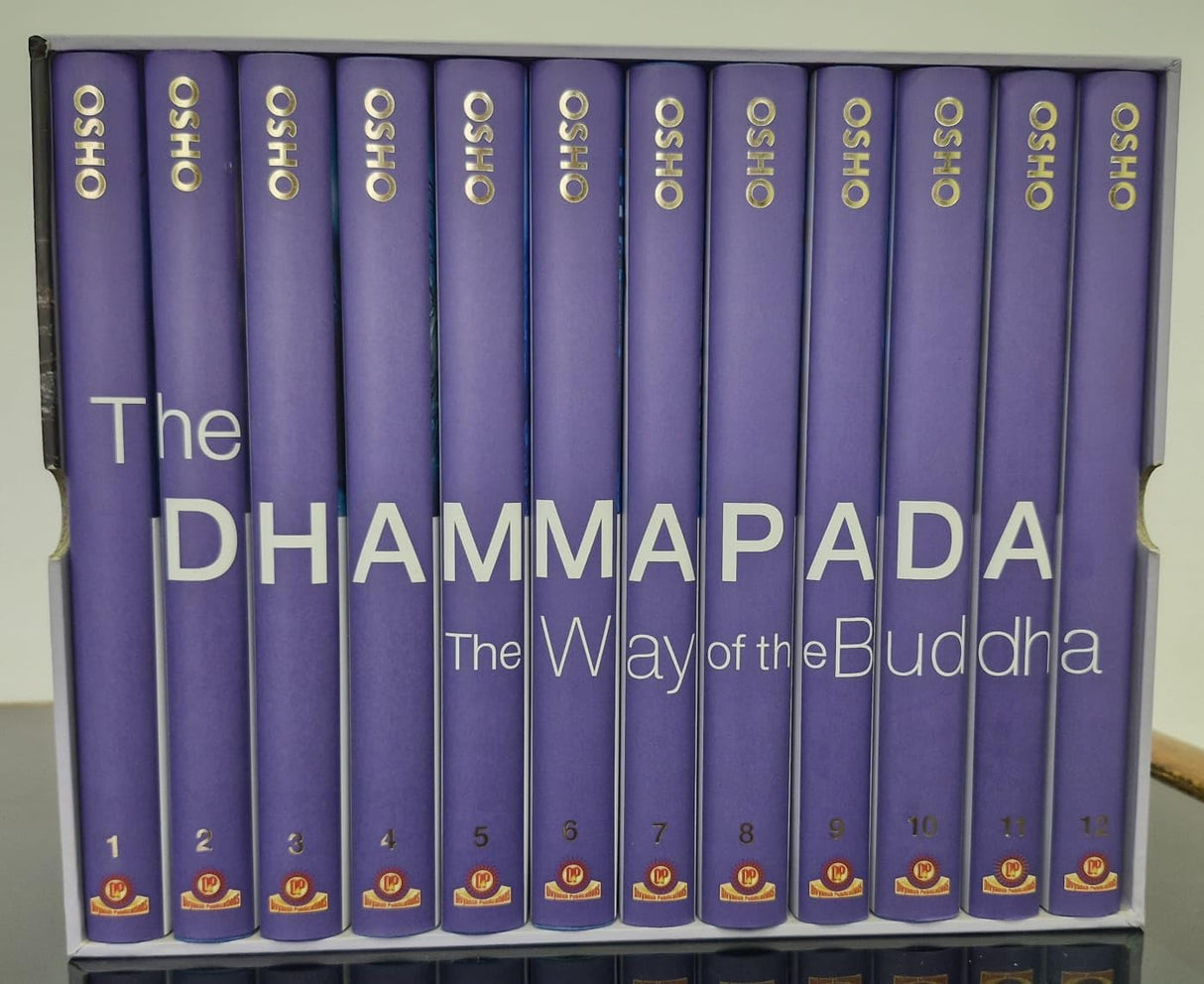 The Dhammapada The Way Of The Buddha - By OSHO (12 Volume Set In a Box) - Retail Maharaj
