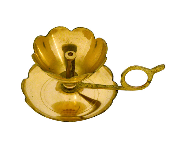 Aarti Cum Diya Stand - Traditional Stand for Performing Aarti - Retail Maharaj