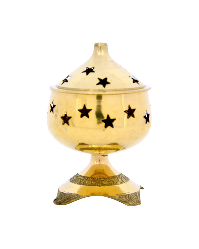 Pooja Divi Akhand Star-2 Diya Stand – Star-Shaped Design for Eternal Light - Retail Maharaj