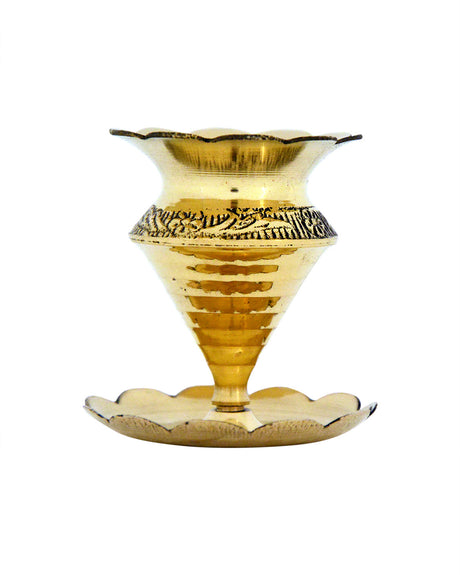 Agarbatti Stand Lotus - Lotus-Shaped Incense Holder for Spiritual Serenity - Retail Maharaj