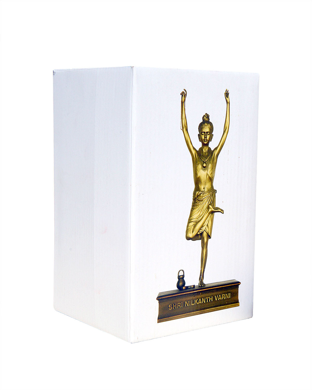 Shri Nilkanth Varni Tapomurti - 6" Metal Murti - Retail Maharaj