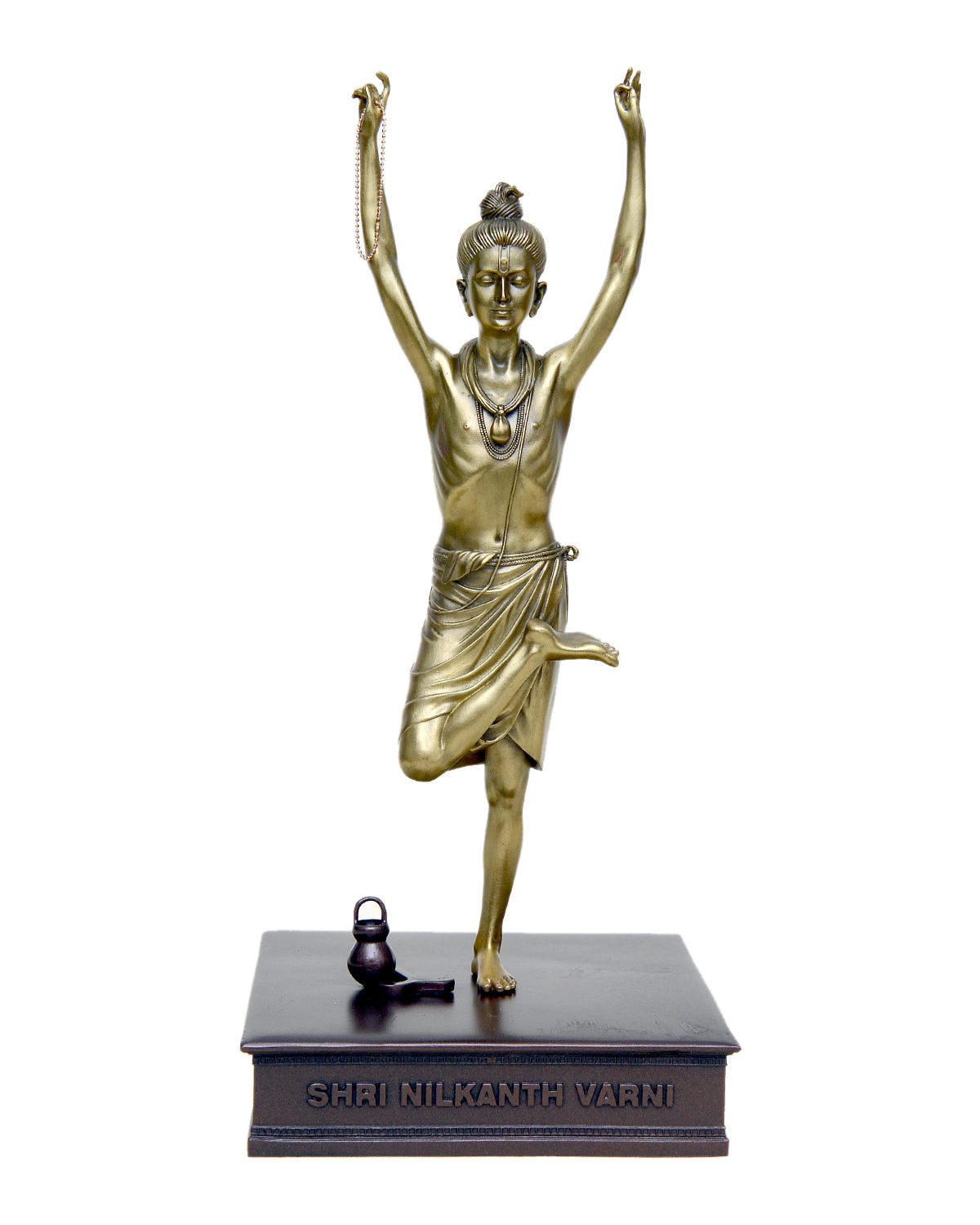 Shri Nilkanth Varni Tapomurti (10" Metal) - Retail Maharaj