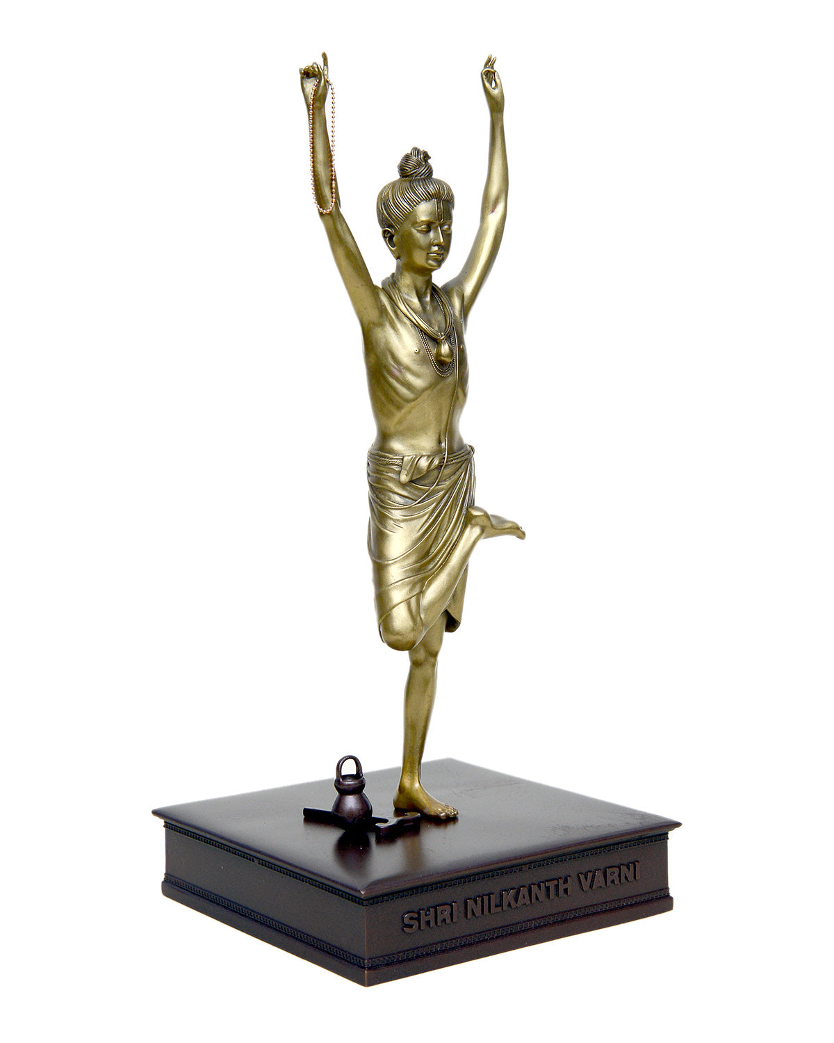 Shri Nilkanth Varni Tapomurti (10" Metal) - Retail Maharaj