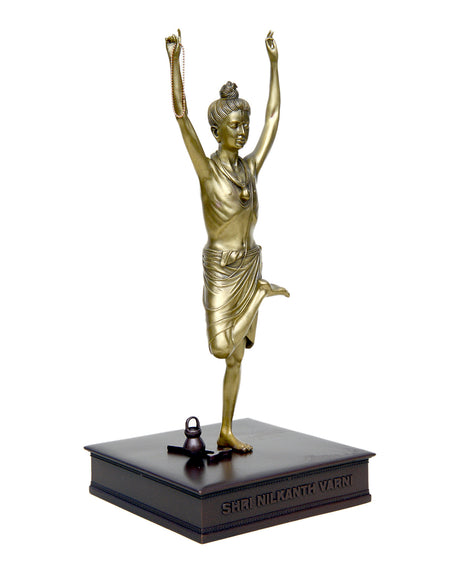 Shri Nilkanth Varni Tapomurti (10" Metal) - Retail Maharaj