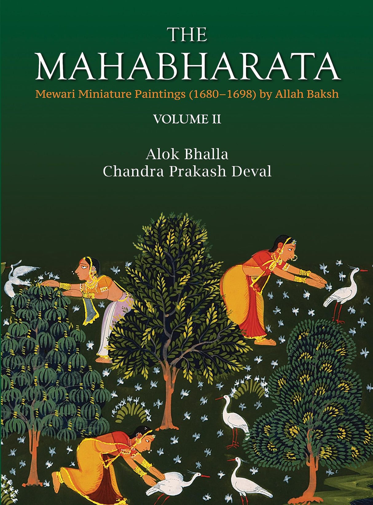 The Mahabharata: Mewari Miniature Paintings (1680-1698) - Retail Maharaj