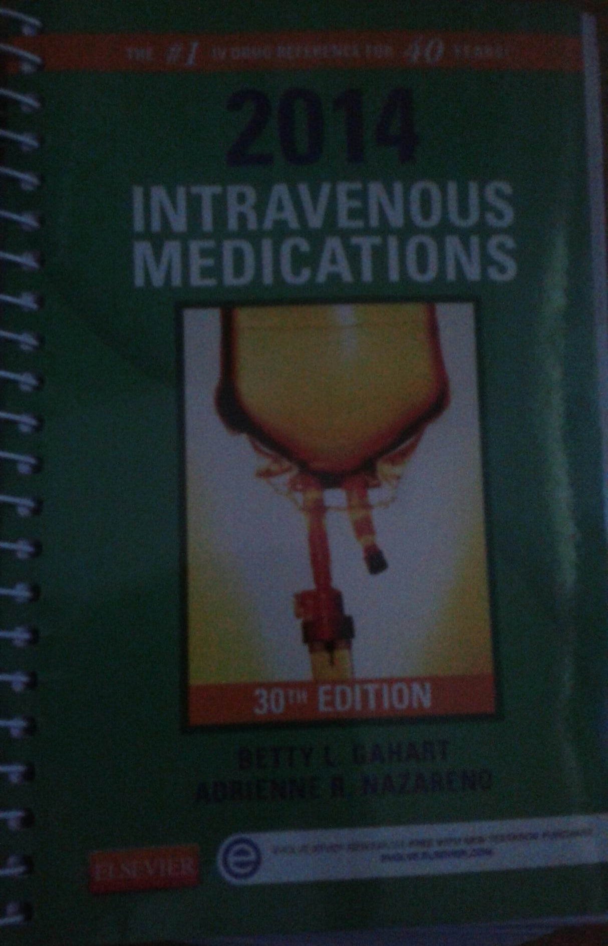 2014 Intravenous Medications: A Handbook for Nurses and Health Professionals - Retail Maharaj