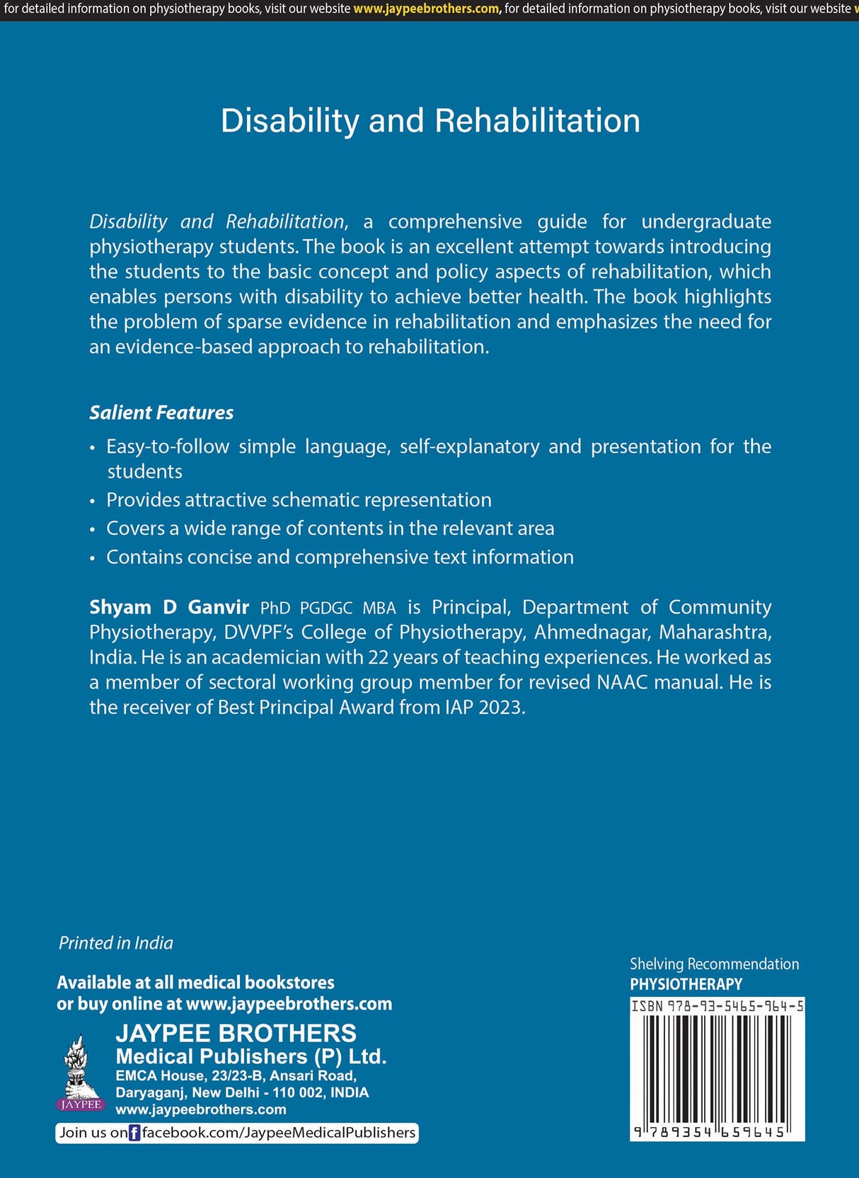 DISABILITY AND REHABILITATION