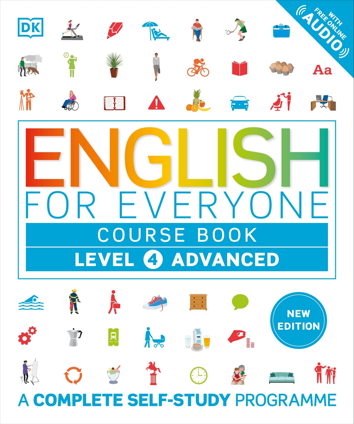 English for Everyone Course Book Level 4 Advanced: A Complete Self-Study Programme - Retail Maharaj