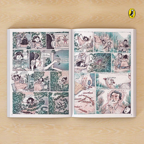 Maithili and the Minotaur - Forest of Forgotten Fears: (Book 2 in an Outlandish Graphic Novel Series) - Retail Maharaj