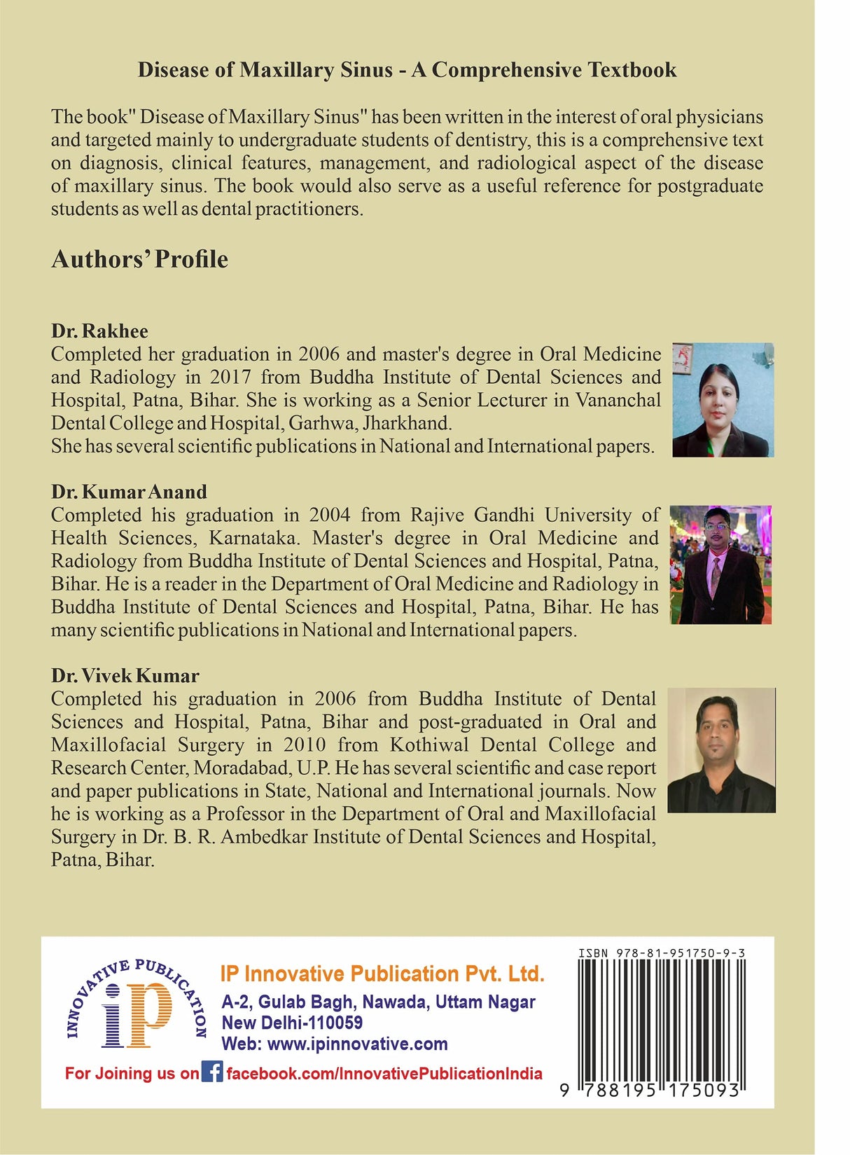 Disease of Maxillary Sinus - A Comprehensive Textbook - Retail Maharaj