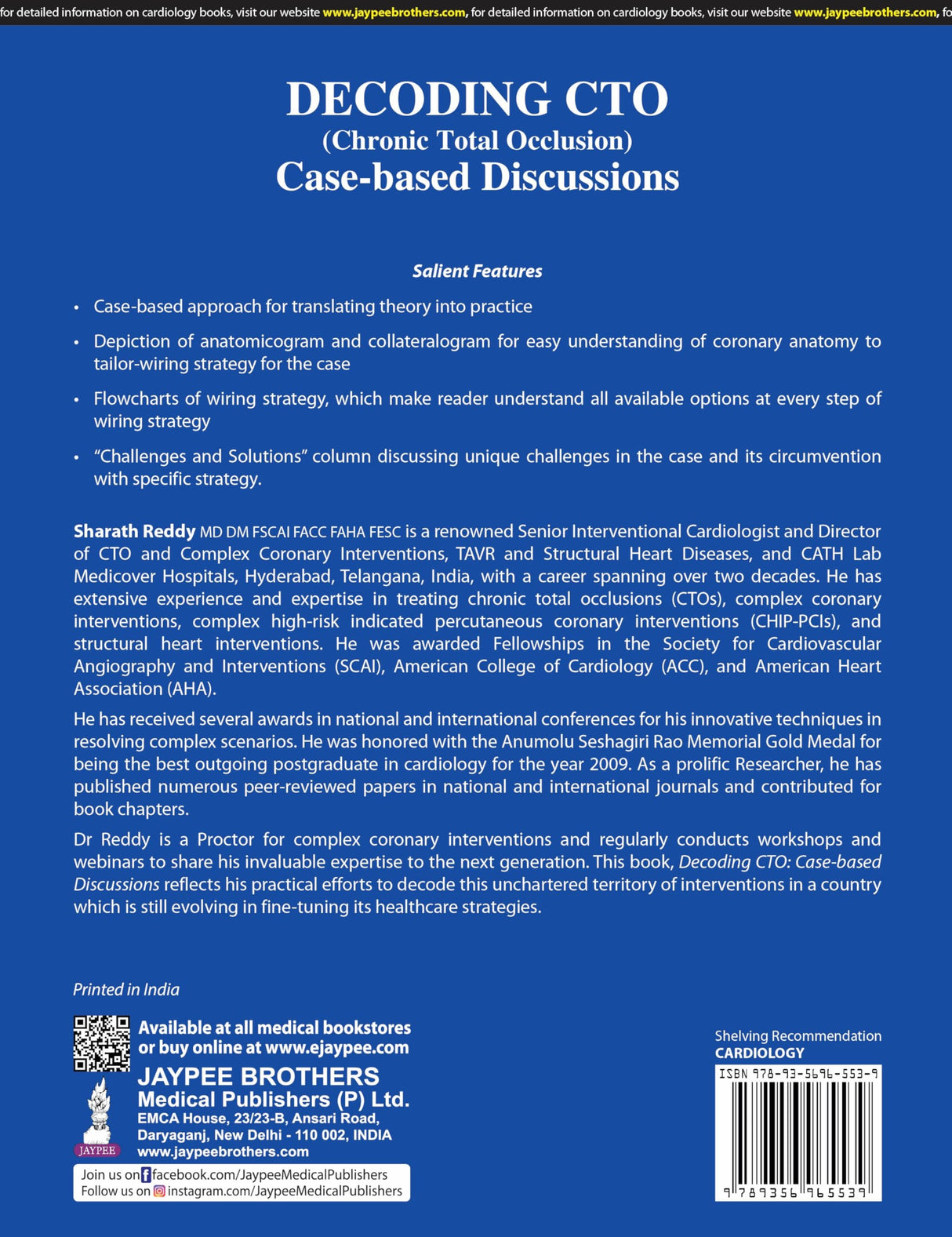 DECODING CTO (CHRONIC TOTAL OCCLUSION) CASE-BASED DISCUSSIONS
