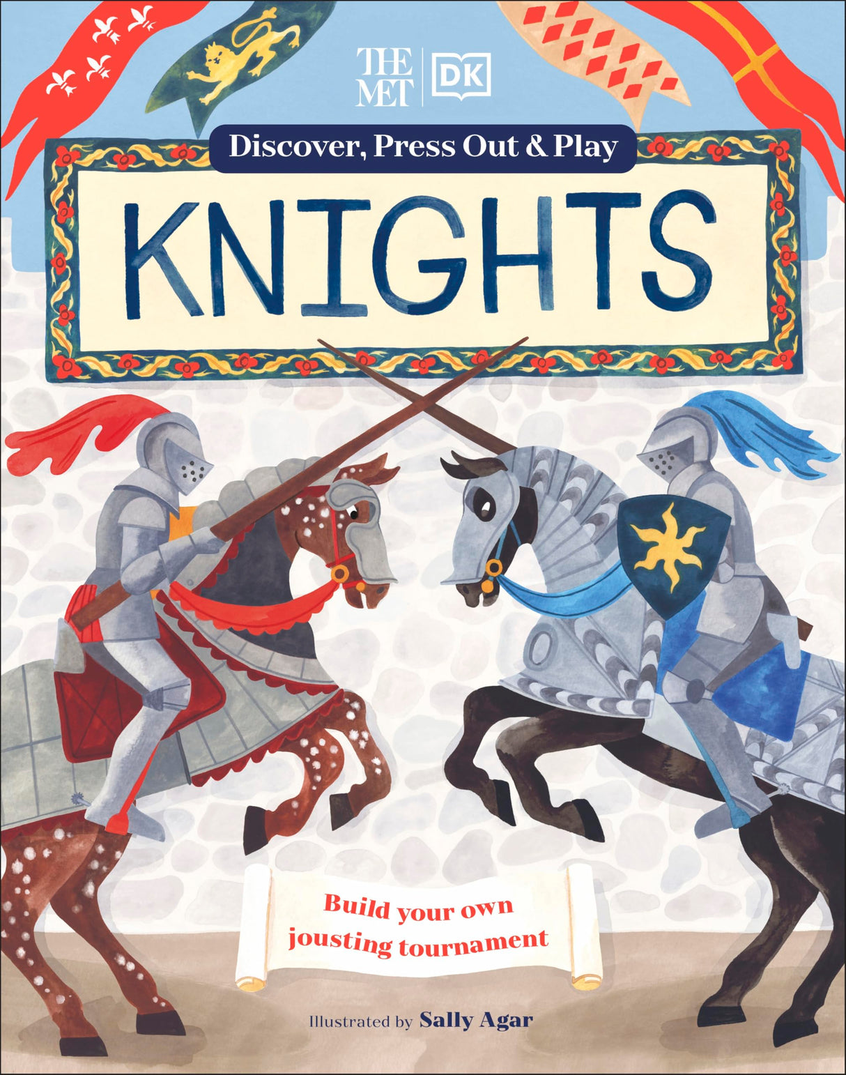 The Met Knights Discover, Press Out & Play - Retail Maharaj