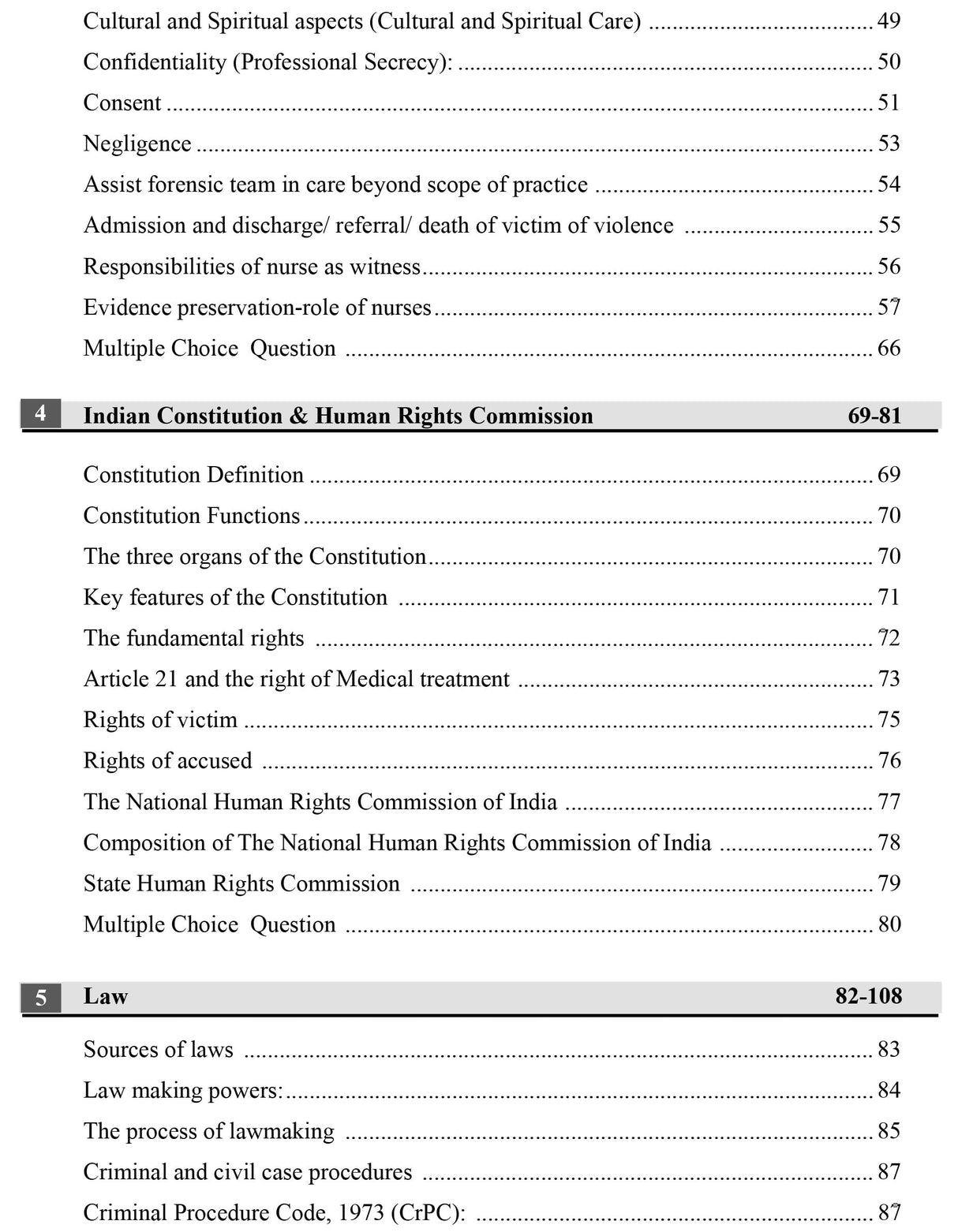 Basics Of Forensic Nursing & Indian Law - Retail Maharaj