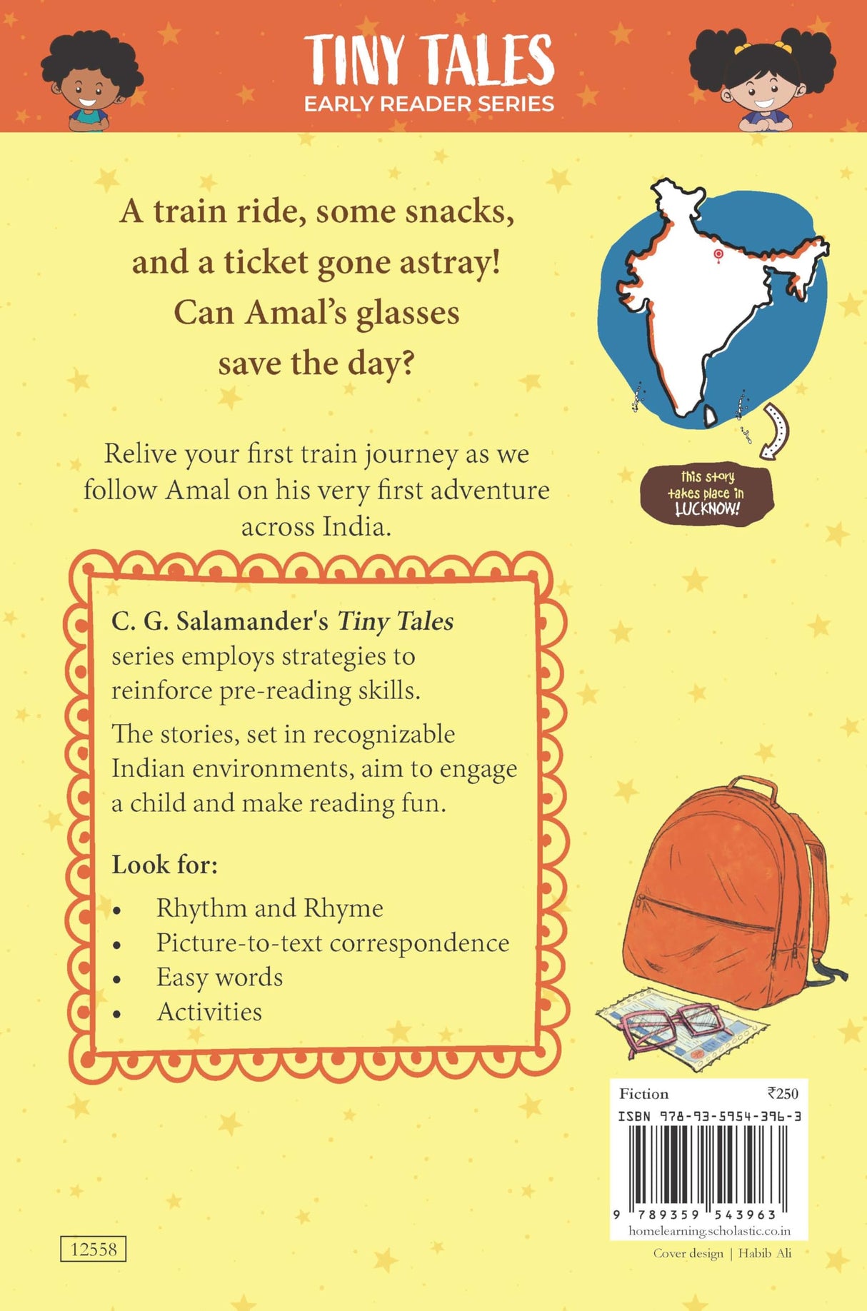 Amal Rides The Rails (Tiny Tales Series) - Retail Maharaj