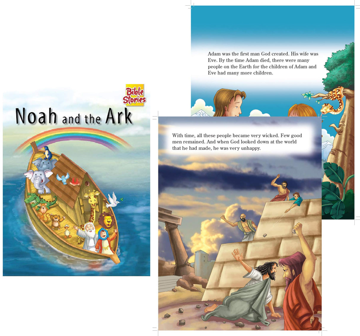 Set of 10 Bible Stories Picture Books for 3+ Year Old Children - Retail Maharaj