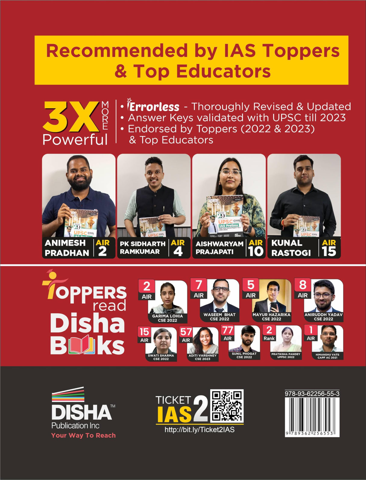 30 Topic-wise UPSC Civil Services IAS Prelims Previous Year Solved Papers 1 & 2 (1995 - 2024) 15th Edition | General Studies & Aptitude (CSAT) PYQs Question Bank - Retail Maharaj